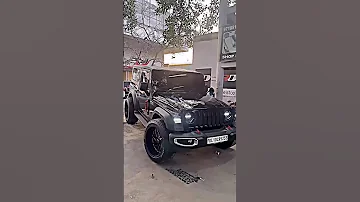 modified lover Thar 4x4 🤩😍 #shorts #short #viral #trending #tharlover #youtubeshorts #india #funny