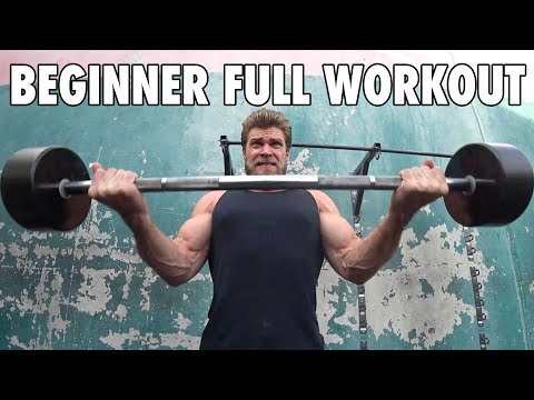 Beginner S Weekly Gym Routine Full Workout With All
