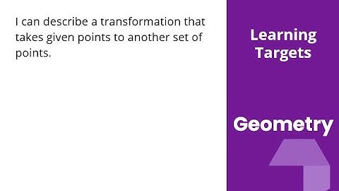 Geometry Unit 1 Lesson 17 Working With Rigid Transformations