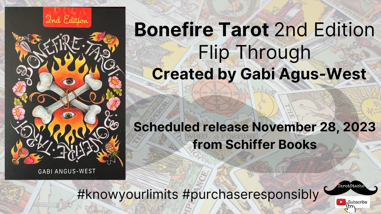 Bonefire Tarot 2nd Edition by Gabi Angus-West Flip Through