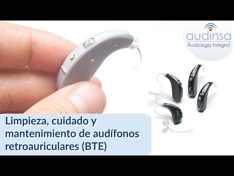 Mantenimiento, limpieza y cuidados de audífonos retroauriculares (BTE) | Clínica Auditiva Audinsa