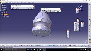 Groove Command in Catia #msme #ppdc #cad #meerut #saini #AutoCAD