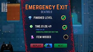 Never Give Up | Emergancy Exit Speedrun | 1:28.496