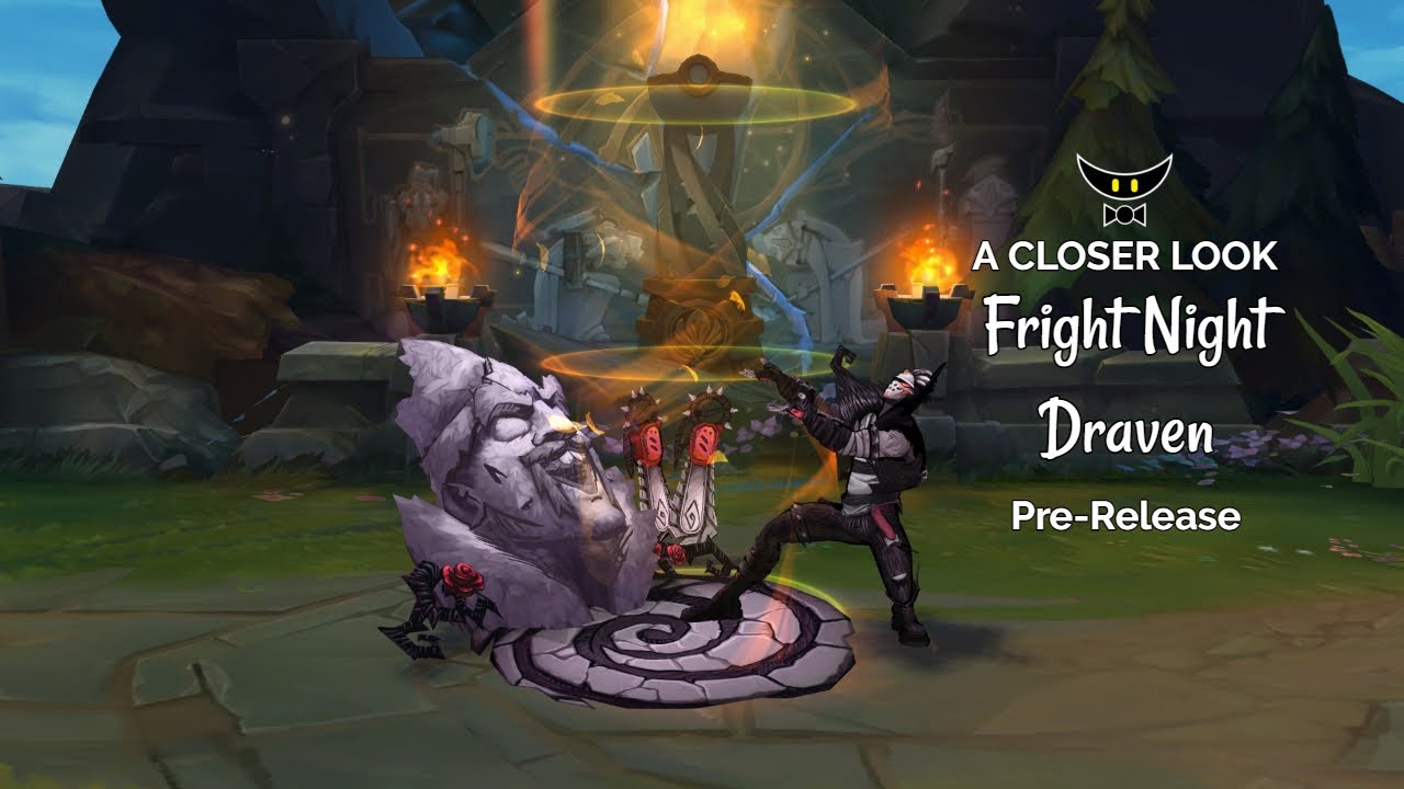 Fright Night Draven Epic Skin (Pre-Release) - YouTube
