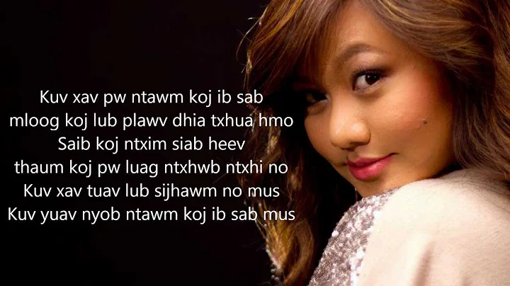 [HD] Kristine Xiong Lub Sijhawm with Lyrics