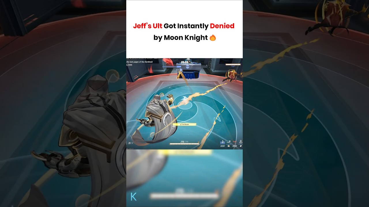 Moon Knight Saved the Entire Team From Jeff’s Ult 🙌