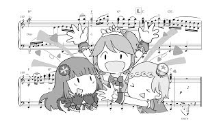 Aikatsu! - Little beat, Little wing (Piano Audio +Sheet Music) screenshot 3
