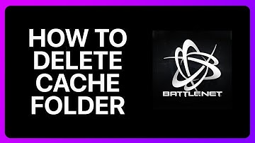 How To Delete Battle. Net Cache Folder Tutorial