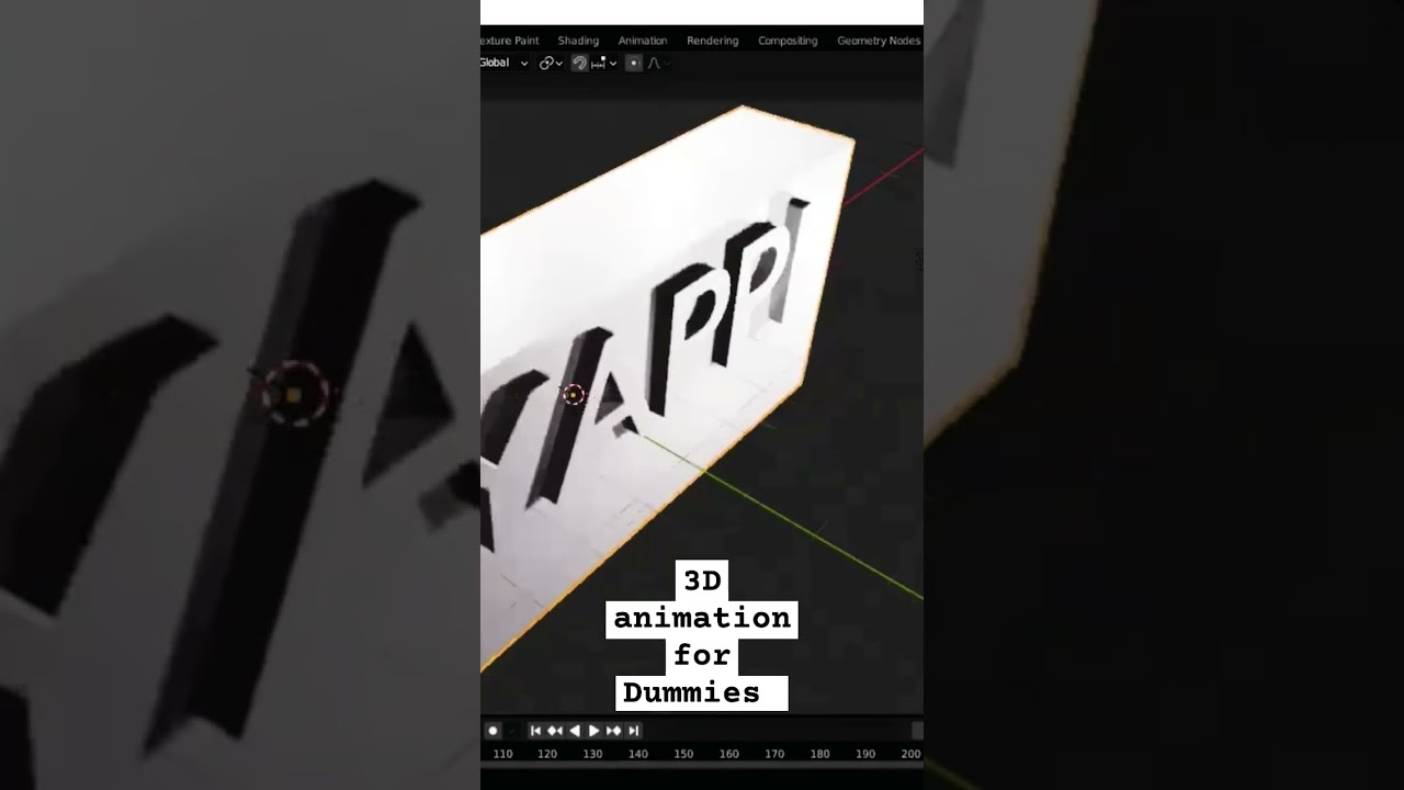 3D designs for Dummies How to create engraved text in a cube 