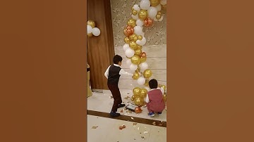 Shorts#balloondecoration#afterpartyfun#enjoy#realpatakhaforkids#jhoomejo pathan