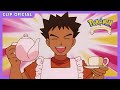 ¿A Brock le encantan las tareas domésticas? | Pokémon Los Viajes de Johto | Clip oficial