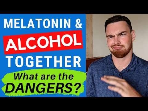 Video: Melatoninske Interakcije: Melatonin In Alkohol