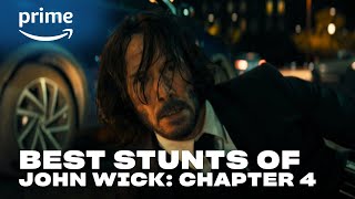 Best Stunts of John Wick: Chapter 4 | Prime Video
