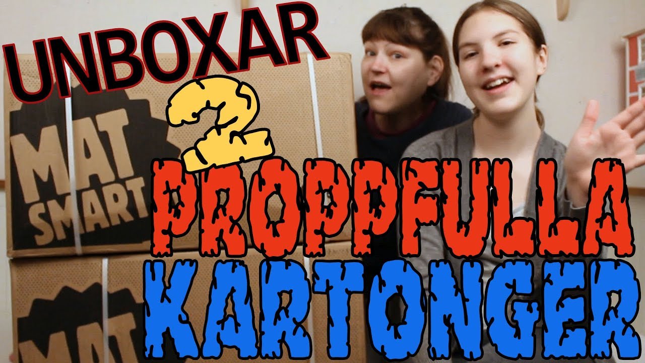 Matsmart Unboxing - Surprise paket! Vet inte vad vi fått!