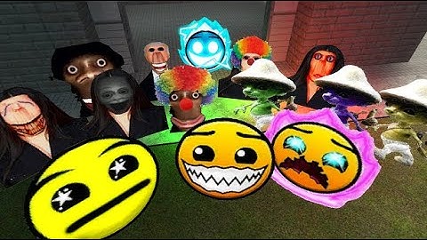 Aughhhh, Biden, Geometry Dasah and Rosalia Smurf Cat ¡¡¡ #garrys_mod Nextbot ¡¡¡  (Gmod)