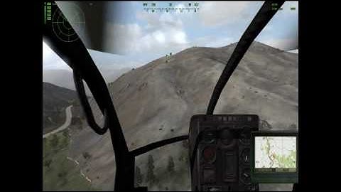 ArmA2 Operation Arrowhead Gameplay - Littlebird Practise