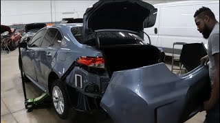 2021 Toyota Corolla how to take the back bumper and taillight off