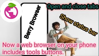 Review and uses of the application Berry Browser screenshot 4