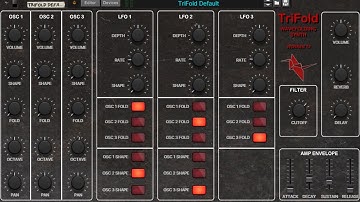Reason Studio 12 Combinator: TriFold synth