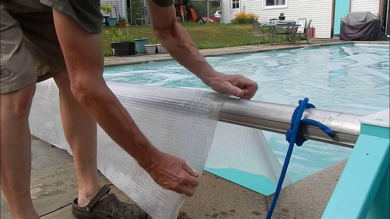 Strapless Solar Blanket Wind-up Method 
