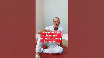 Was soll man machen wenn man Oberschenkel Schmerzen hat?