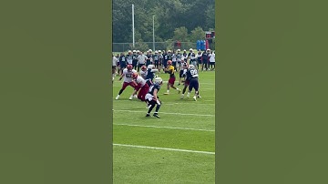 Jayden Daniels at Patriots Commanders practice 2025  #beast #NFL #new #sports #goats #shorts ￼