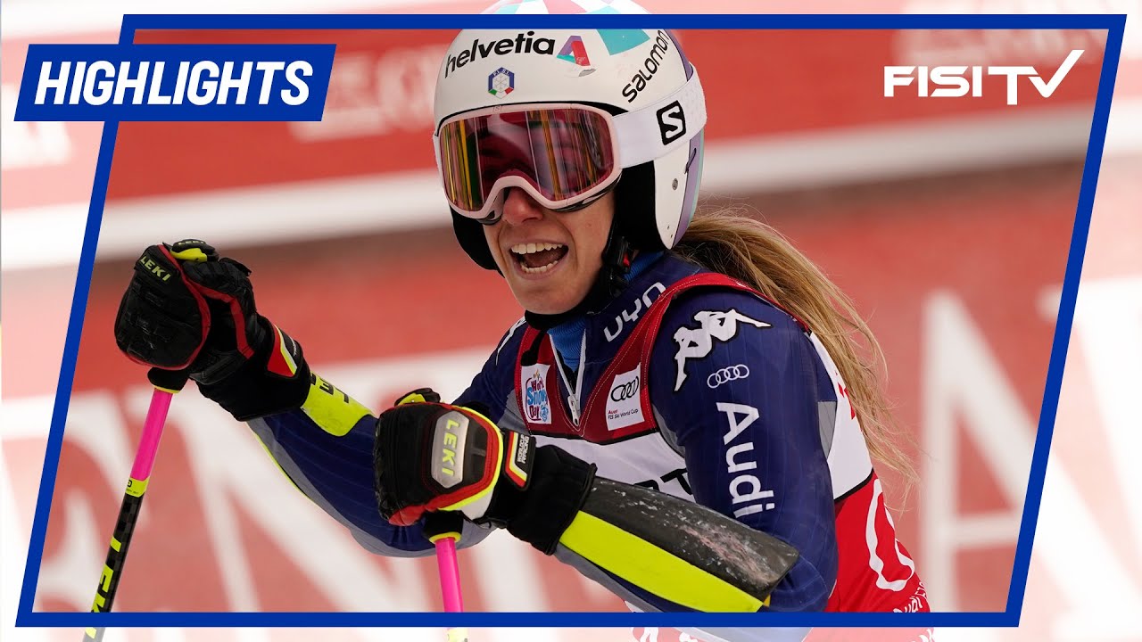 Highlights | Marta Bassino concede il bis a Kranjska Gora | FISI TV