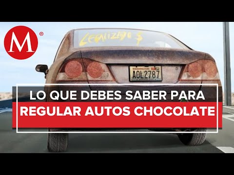 Estos son los costos y requisitos para la regularización de 'autos chocolate' en México