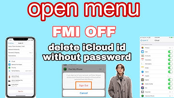 iCloud Remove Open Menu / All iPhone Fmi Off Free, How To Find iCloud Password for Sign Out Off