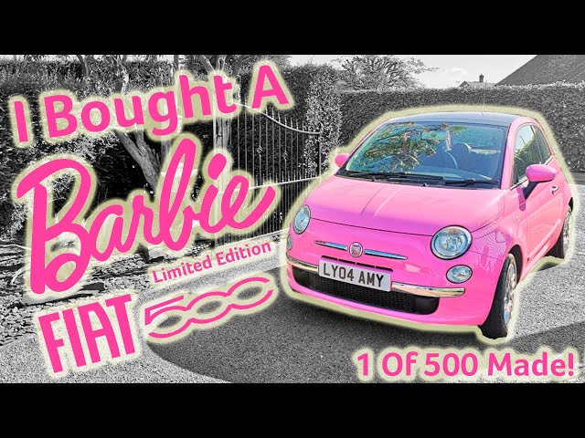 I Bought A Barbie Car! - Limited Edition Fiat 500 - 1 Of 500 Made