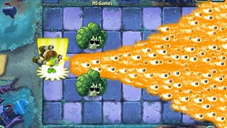 PvZ 2 Challenge  50 Plants level 1 POWER UP Vs Castlehead Zombie Level 20  Who will win?