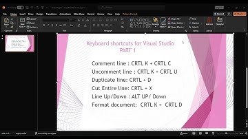 Most commonly used  Amazing Visual Studio Shortcuts  Part 1| Latest Videos on VS 2024 Shortcuts .NET