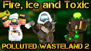 Fire, Ice and Toxic POLLUTED WASTELAND 2 Roblox Tower Defense Simulator screenshot 5