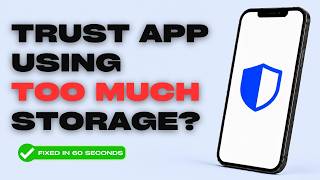 How to Fix Trust Wallet App Using Too Much iPhone Storage (2026)