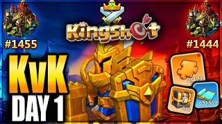 1455 Vs 1444 Kvk Overview First One With Tier 11 Troops - Kingshot