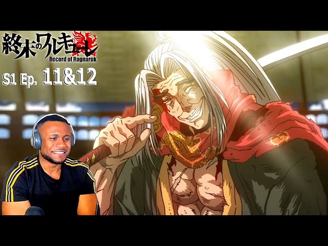 POSEIDON VS KOJIRO - React Record of Ragnarok EP. 11 (Shuumatsu no Valkyrie)  