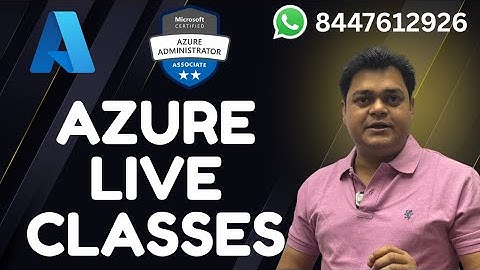 Microsoft Azure Administrator AZ-104 Live Class | Configure Hosting Using Azure App services.