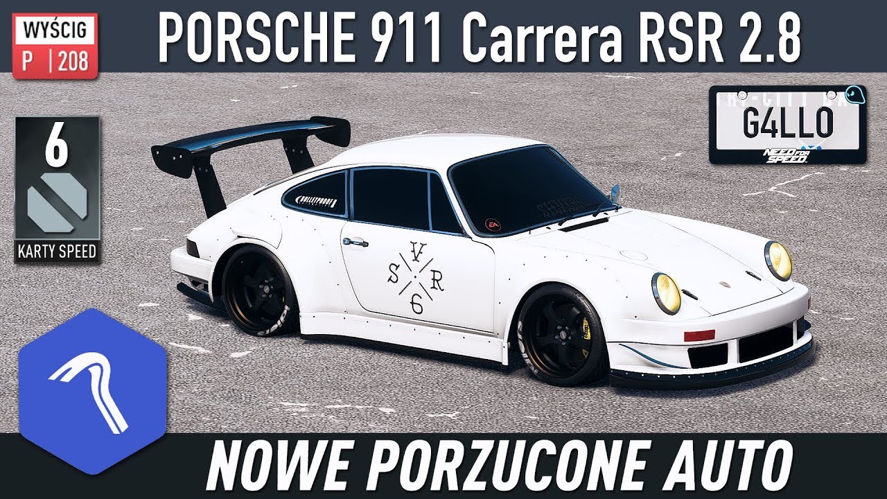 NFS Payback 26.03.2019 Nowy Porzucony Samochód PORSCHE 911