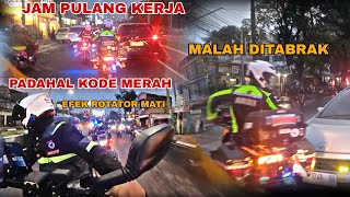 PENGAWALAN AMBULANCE EFEK ROTATOR MATI WARGA JADI CUEK