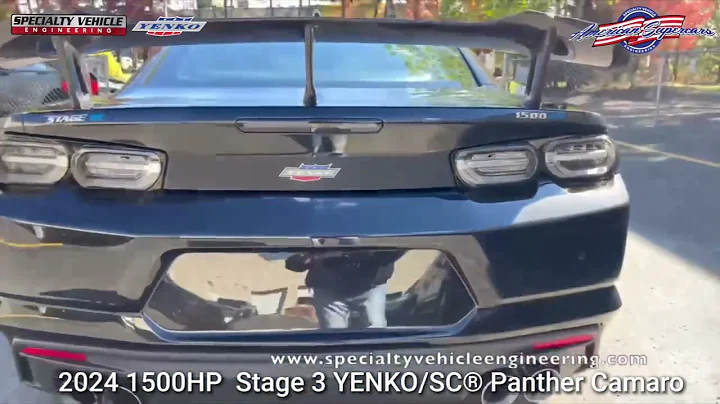 2024 1500HP Yenko/SC® Panther Camaro @huebnerchevrolet