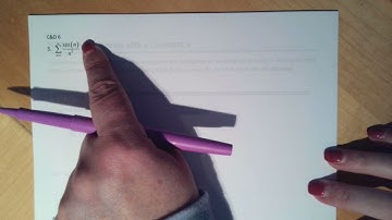 C&D #6 Notes - Absolute vs. Conditional Convergence