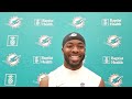 Darrell Baker Jr. meets with the media | Miami Dolphins