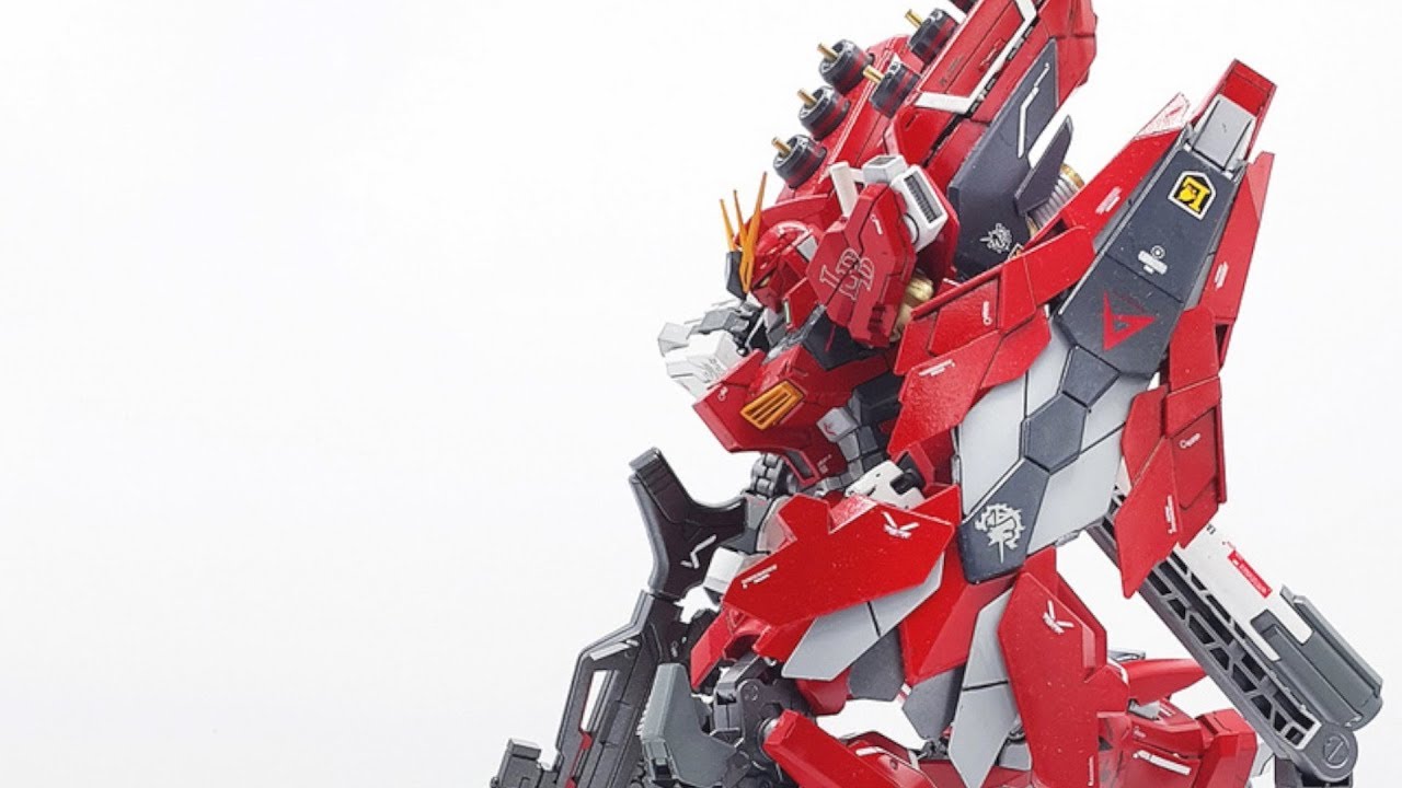 MG 1/100 RX-93-v2 [SZS] Hi Nu Sazanju Stein Gundam - Customized