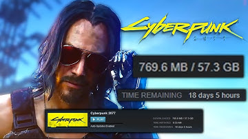 Downloading Cyberpunk 2077 In A Nutshell