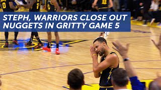 Steph Curry wills Warriors to thrilling win over Denver Nuggets