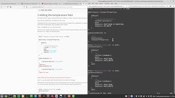 Introductory C++ for OpenFoam 21 - icoHeatFoam tutorial solver edits and compilation