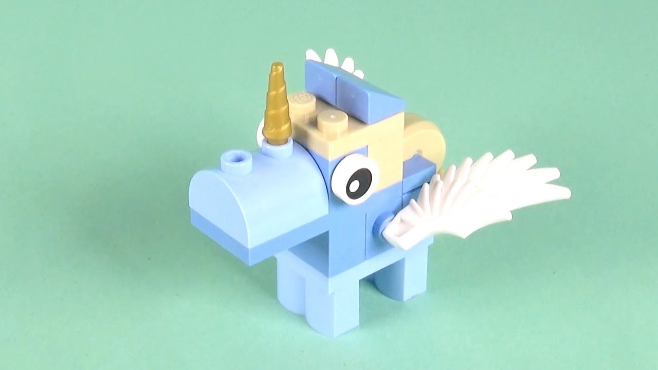 Lego Unicorn Building Instructions — DIY 