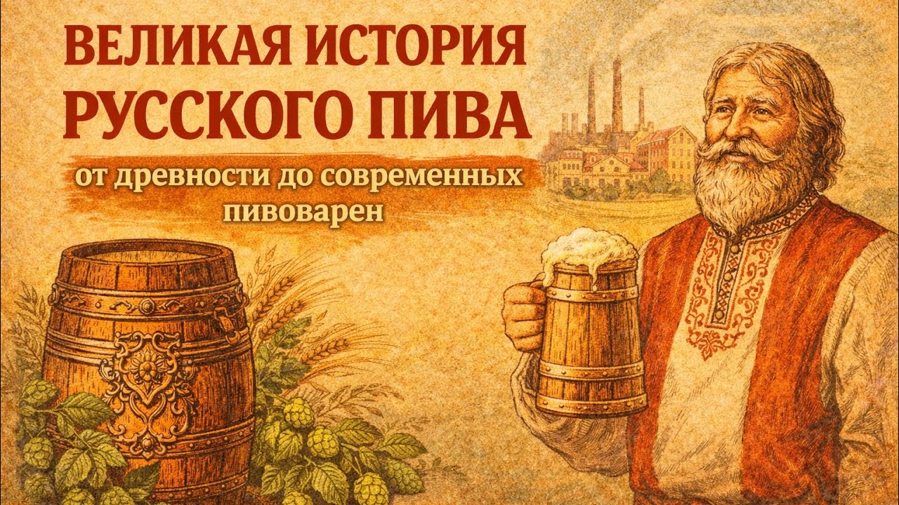 Великая история русского пива: от древности до современных пивоварен