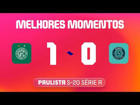 GUARANI 1-0 SFERA | HIGHLIGHTS | ROUND OF 16 - SECOND LEG | PAULISTA U-20 2026