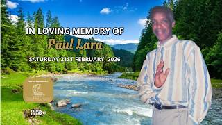 The Funeral Service of the Late Paul Lara